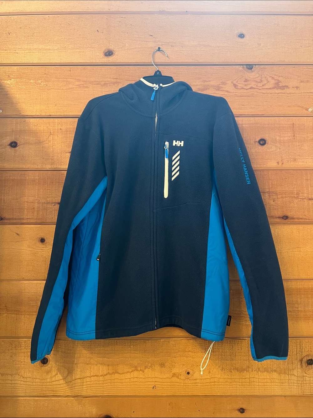Helly Hansen Swift 2 fleece jacket in racer blue and navy